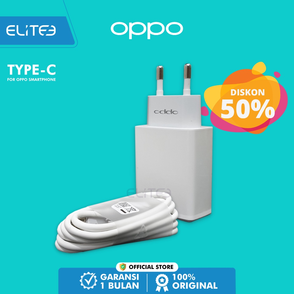 Charger Oppo Type C Fast Charging