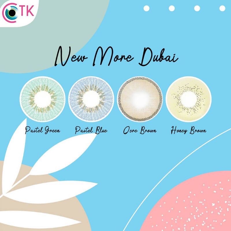 Softlens New More Dubai 14.5mm + FREE LENS CASE