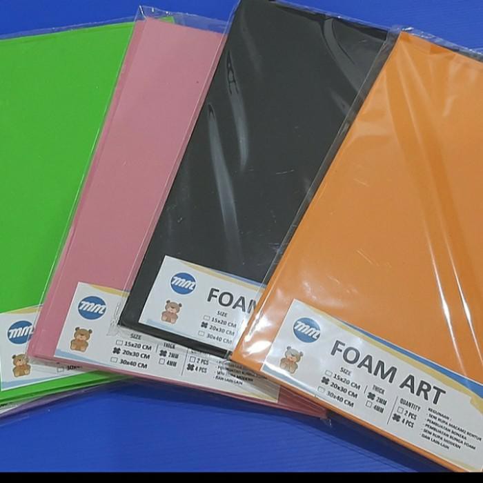 

Art / Foam Art 2Mm Ukuran 42X60Cm (Isi 2 Lembar)
