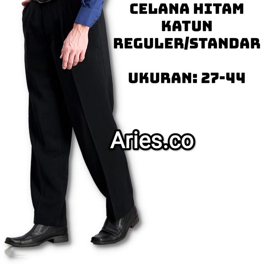 ✭ Celana Panjang Hitam Pria Cardinal / Celana Bahan Cardinal / Celana Bahan Goyang / Celana Orang Tu