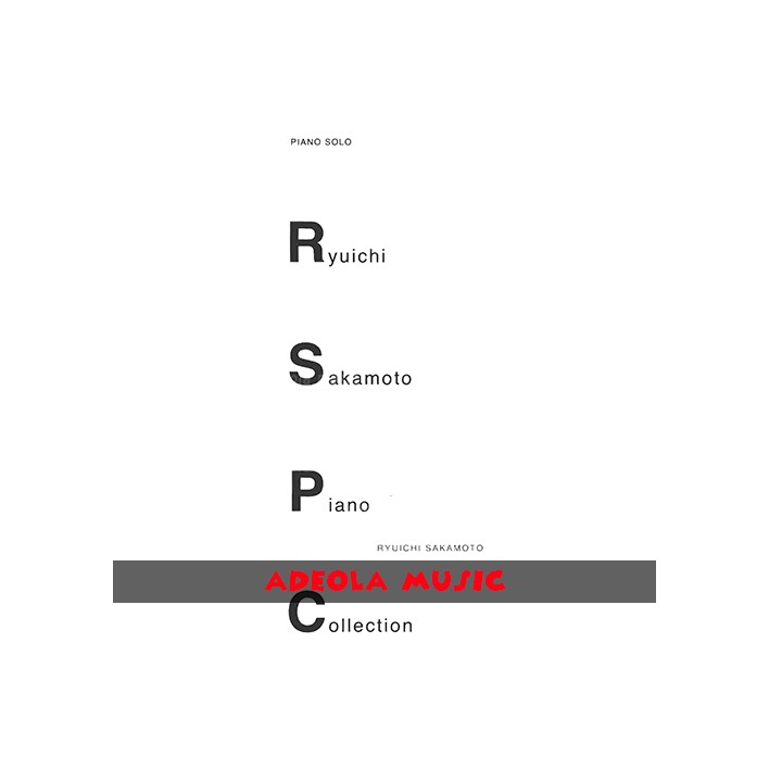Buku Piano / (PPE-13/P56) RYUICHI SAKAMOTO
