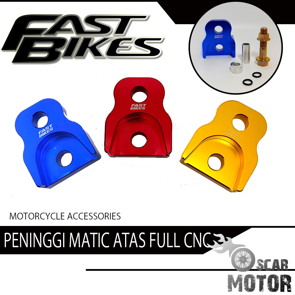 PENINGGI SHOCK MATIC ATAS SAMBUNGAN SHOCKBREAKER MATIK RAISER PENINGGI SOK MOTOR BELAKANG motor