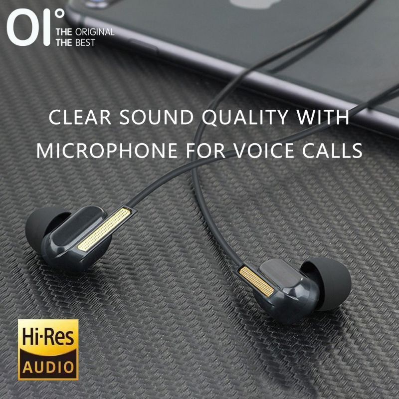 Earphone OI J5 Earphone In-Ear with Mic Original
