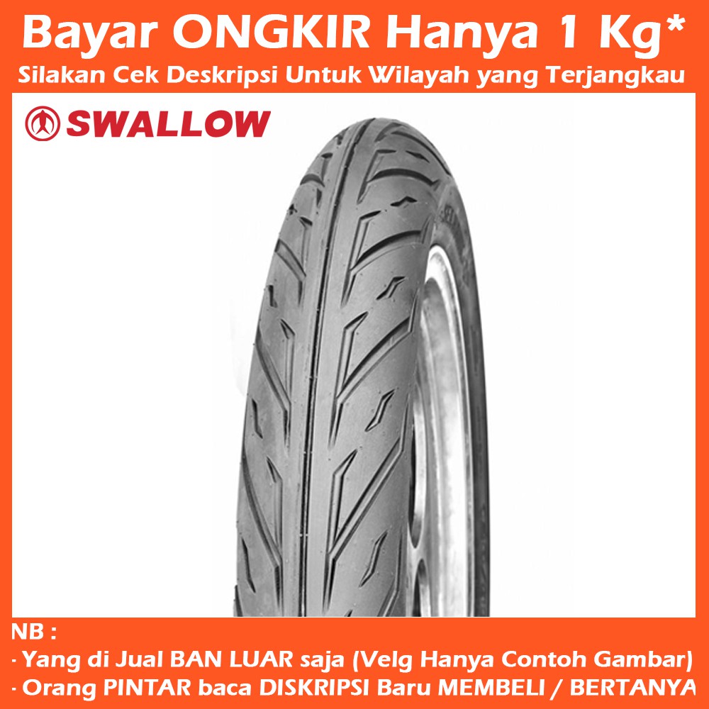 Swallow SB115 Sea Hawk 60 90 14 Ban Motor Tubetype Tidak Tubeless