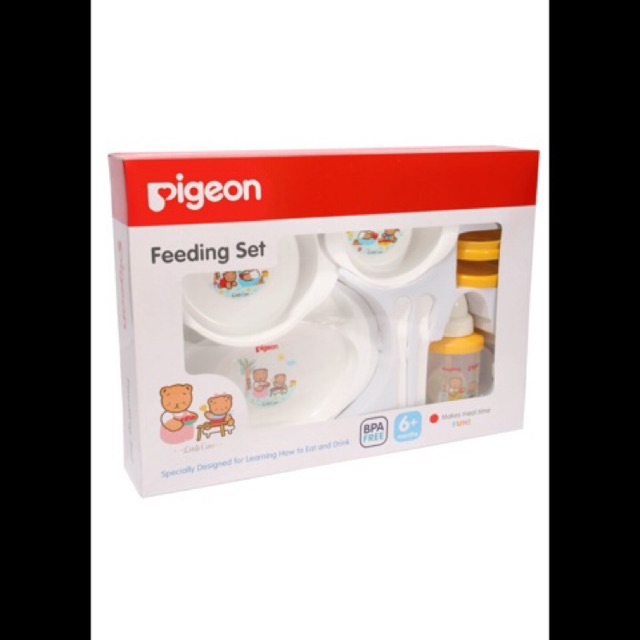 FREE PACKING dan KARTU Pigeon baby gift set / pigeon parcel / Pigeon feeding set
