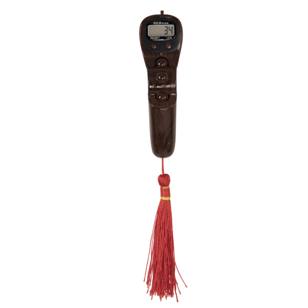 TASBIH Digital Muslim Tasbih LED Terbaru / Muslim Tasbih Digital Kayu Manik Alat Hitung Led Digital Tasbih Premium Ori-Terbaru +Coklat Tua
