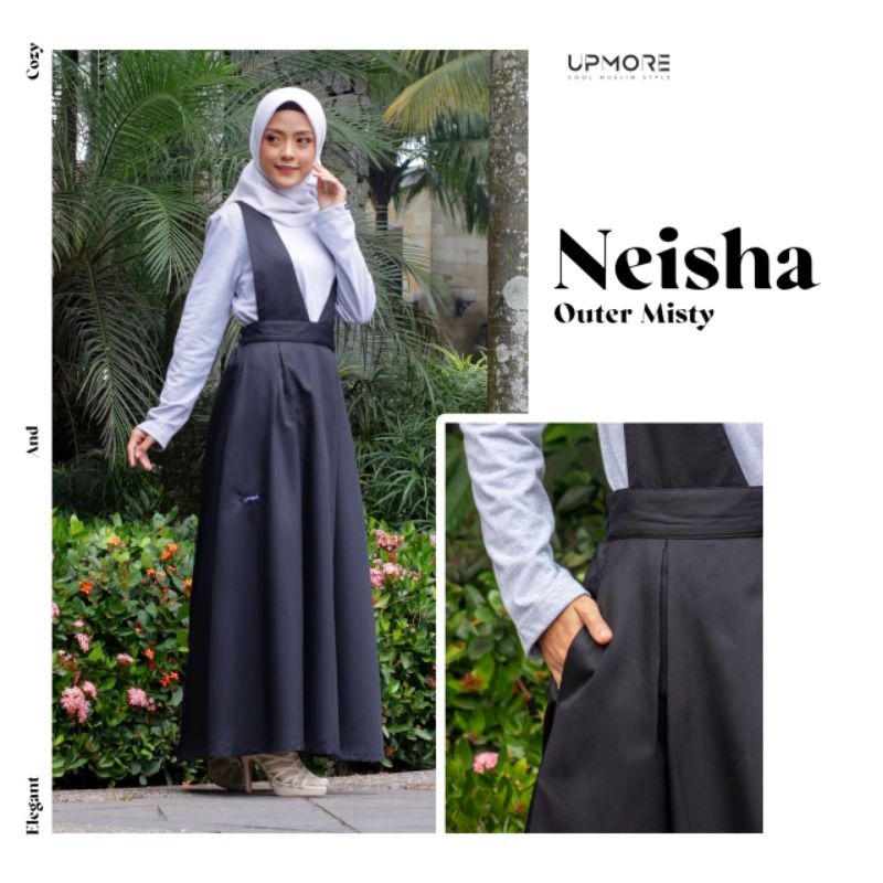 UPMORE NEISHA SET OUTER MISTY DAN INNER NISTY NEISHA OUTER MISTY NEISHA INNER ABU MISTY NEISHA BLACK