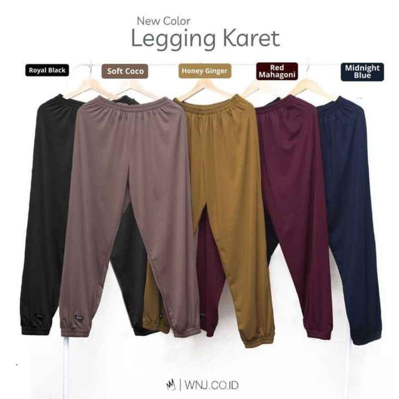 Wanoja-legging karet wanoja ori by wanoja-anti kendor-legging murah-leging nyaman