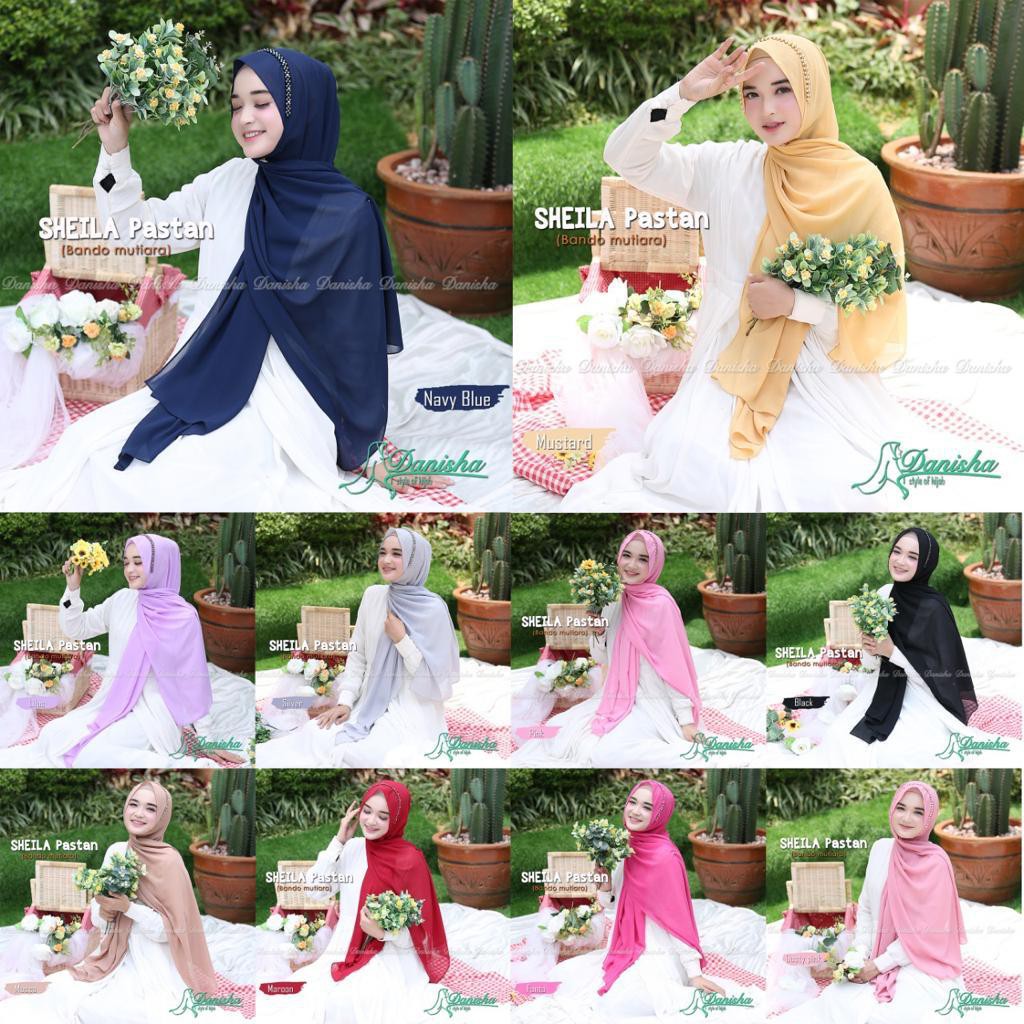 Jilbab Instan Sheila Pastan Ori Danisha Hijab-2
