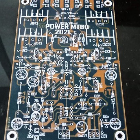 Pcb MTBO italy PA 1500W montarbo