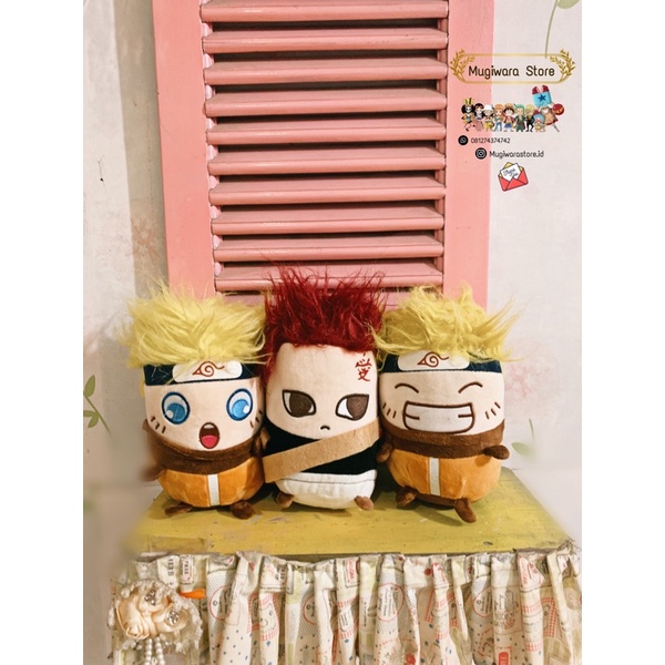 boneka naruto dan gaara