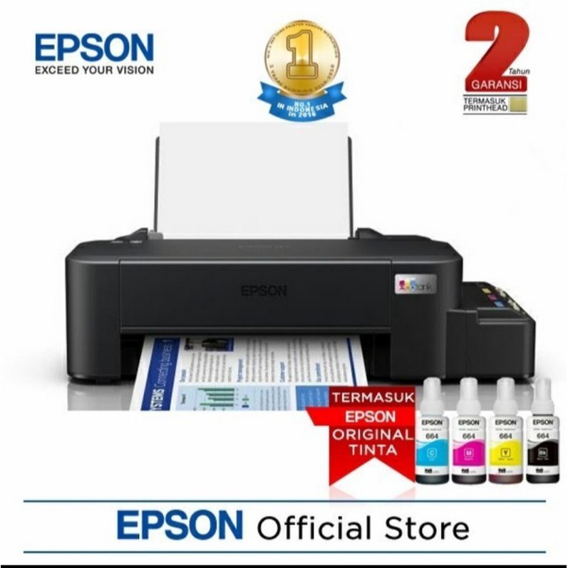 printer epson L121 pengganti epson L120 include tinta original