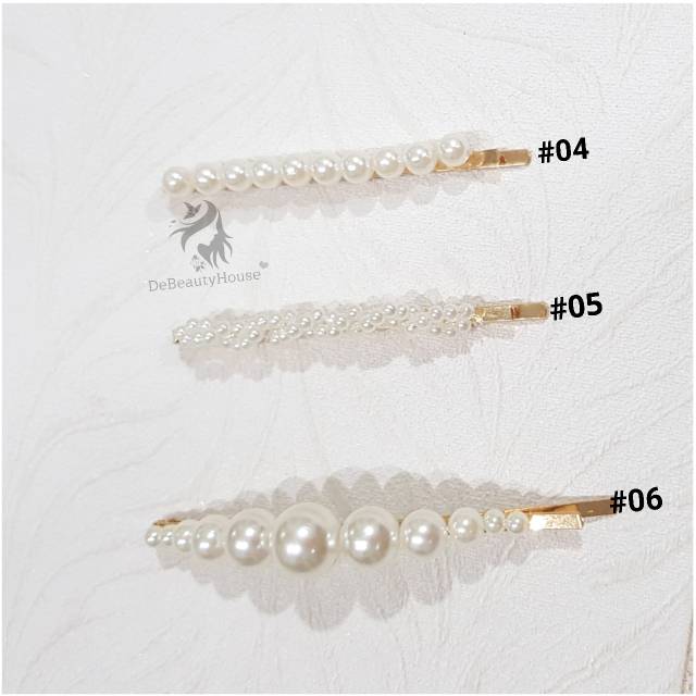 JEPITAN RAMBUT Hair Clip Mutiara Model Barette