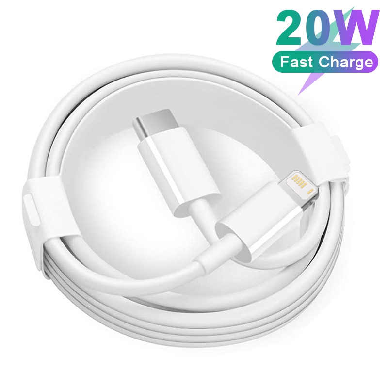 Kabel USB C To PD 20W Fast Charging IPhone 11 12 13 Pro MAX Mini XR XS X7 8 Plus Jalur Data Charger SE3