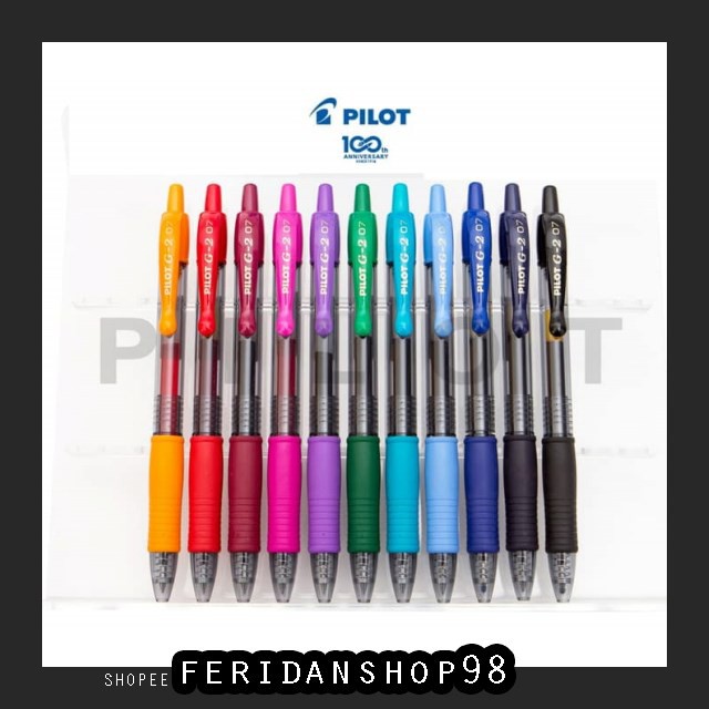 

FR17 PULPEN PILOT PEN G-2 BEST PULPEN GEL PILOT G-2 WARNA WARNI BY FERIDANSHOP98