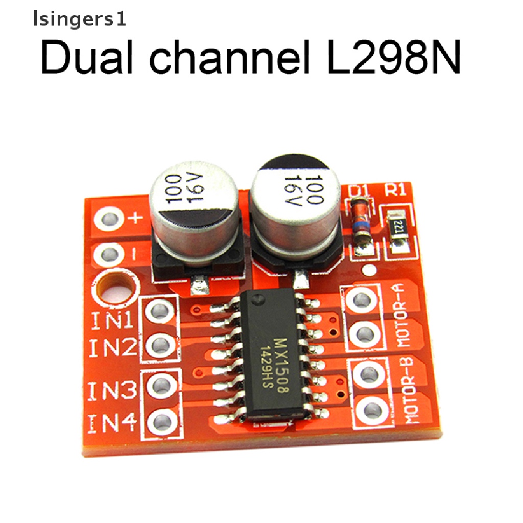 (lsingers1) Beyond L298N Modul Driver Motor DC Dual Channel PWM