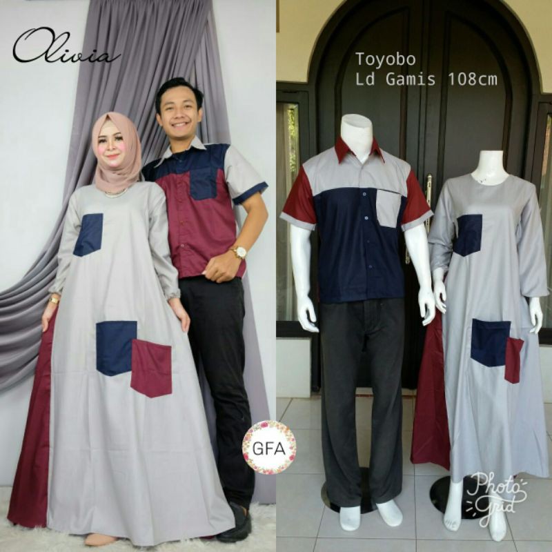 Olivia dress Ori katun toyobo premium