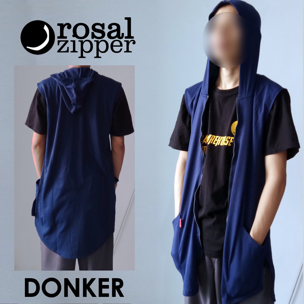 Rosal Zipper ( Rompi sholat hoodie full Zipper )