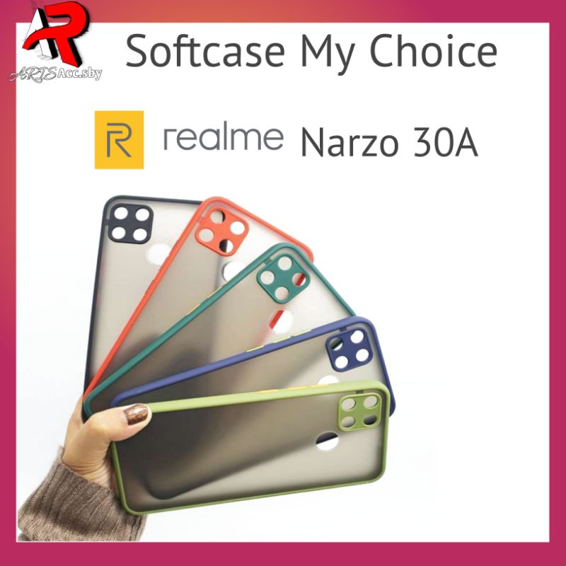 softcase realme narzo 30a murah