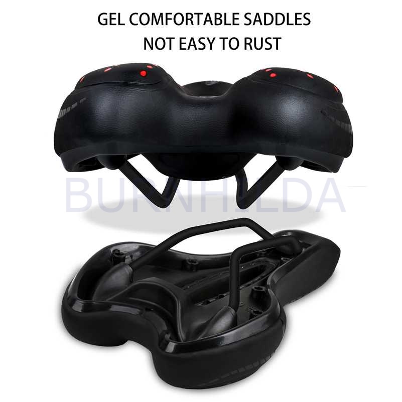 Jok Sadel Sepeda Saddle Silicone Gel Cushion sepeda burnhilda