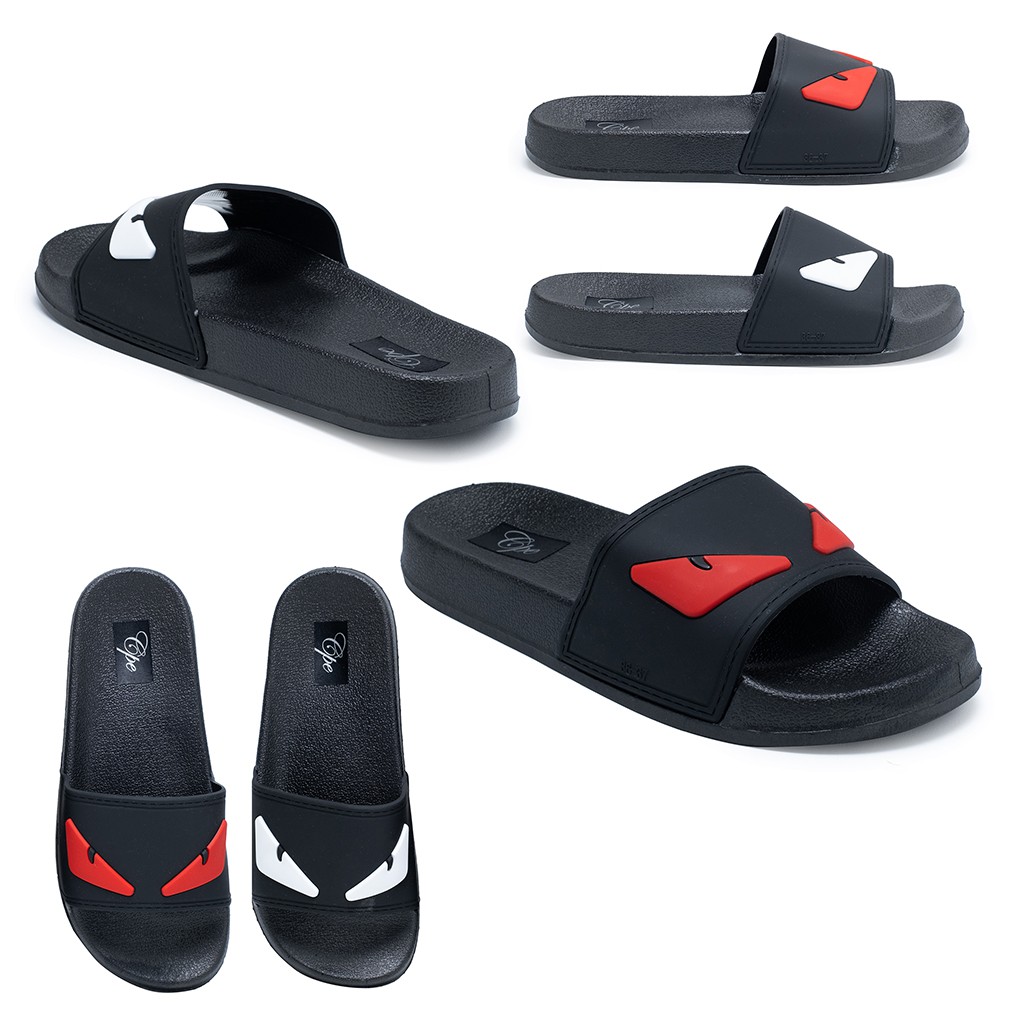 CPE SLPT 4 EYES Sandal Slip On Teplek Wanita Anak Pria  - TANPA BOX