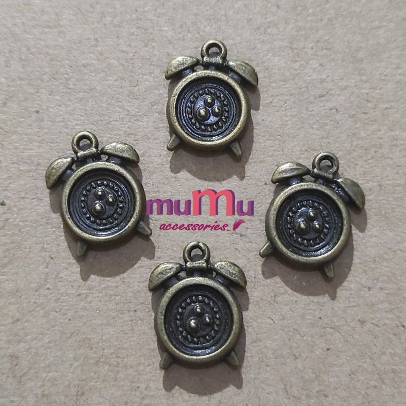 Charm jam bandul gelang kalung bahan aksesoris craft