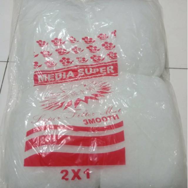 Busa kapas filter media super 2 × 1 meter