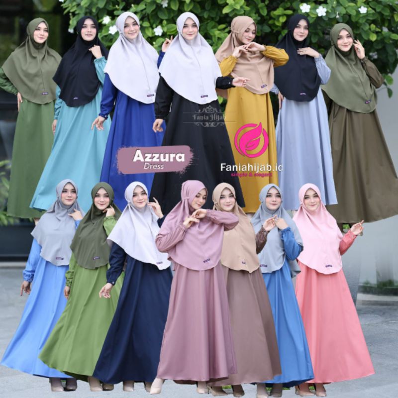 Azzura Dress Fania Hijab
