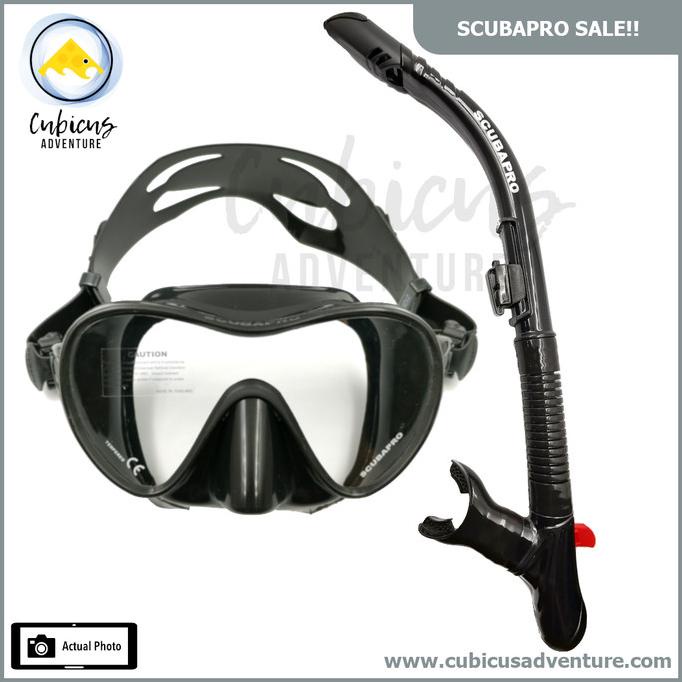Scubapro Trinidad 3 Mask + Snorkel Combo - Scuba Diving Masker