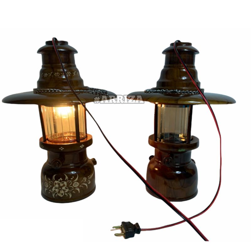 LAMPU PETROMAK LAMPU HIAS / LAMPU GANTUNG / LAMPU DUDUK DARI KAYU JATI