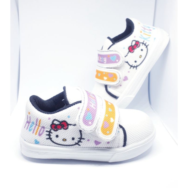 Sepatu Anak Hello Kitty Anak-Anak Perempuan Model Perekat