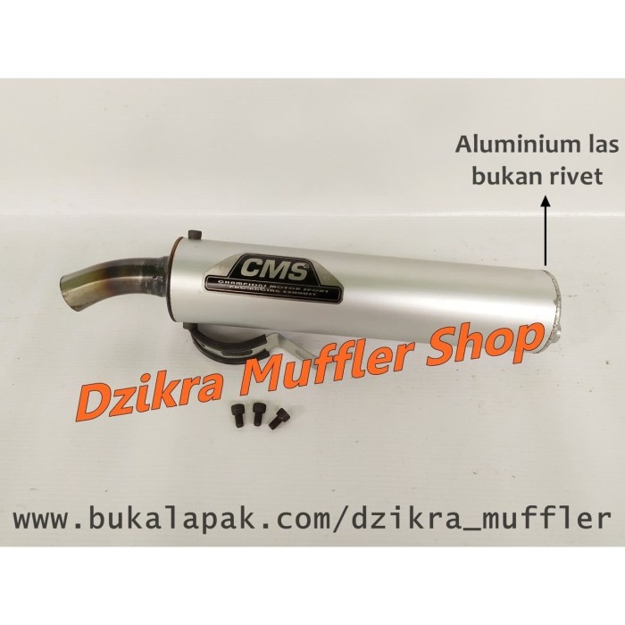 Silencer Only Knalpot Racing Cms For Kawasaki Ninja 150 R - Rr - Ss