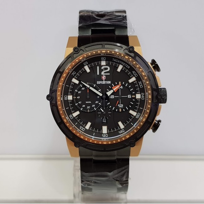 Jam Tangan Pria Expedition E6716  Sport Stainless Steel