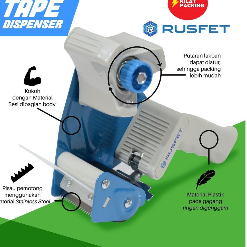 

Terbaru dan terlaris Tape Dispenser Gagang / Alat Pemotong Lakban/ Alat Potong Lakban RUSFET .,.,.,.