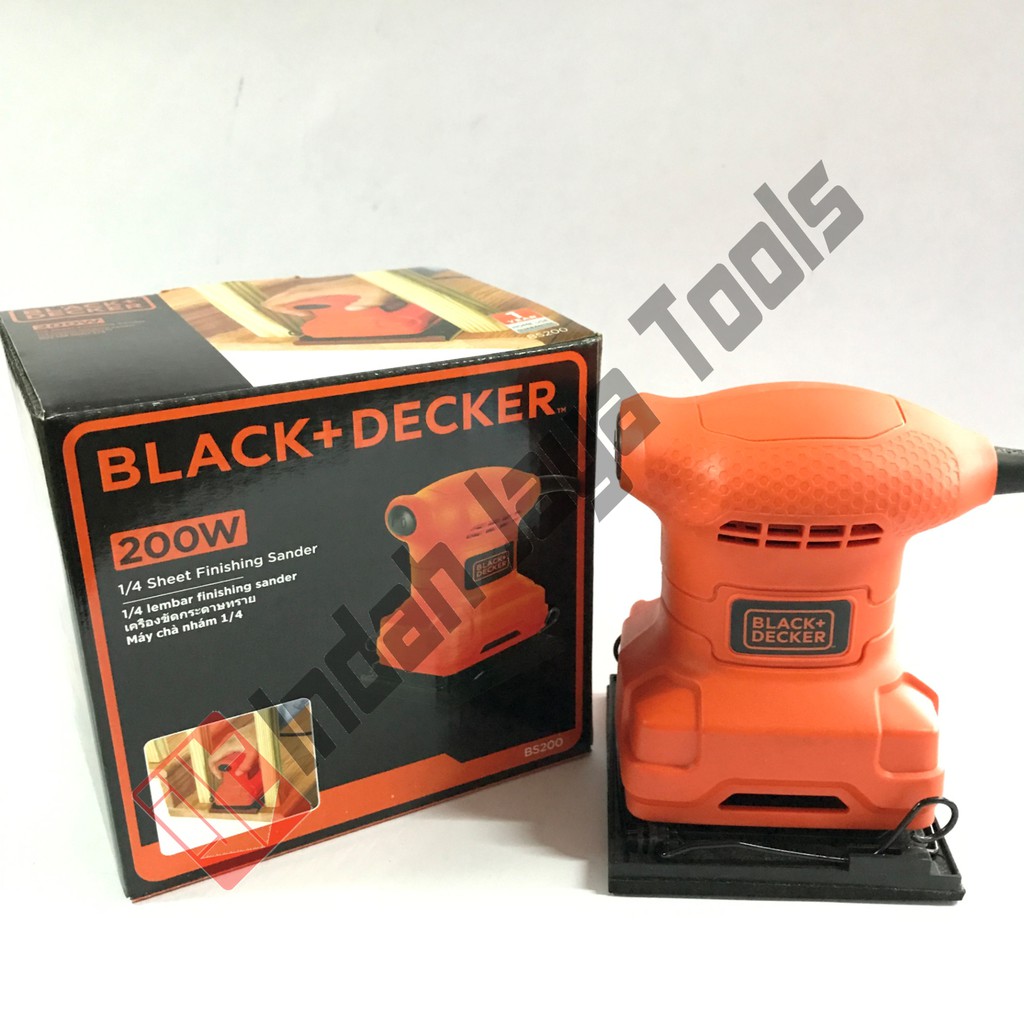 Mesin Amplas Sander BLACK + DECKER BS200-B1 Sheet Sander BS 200