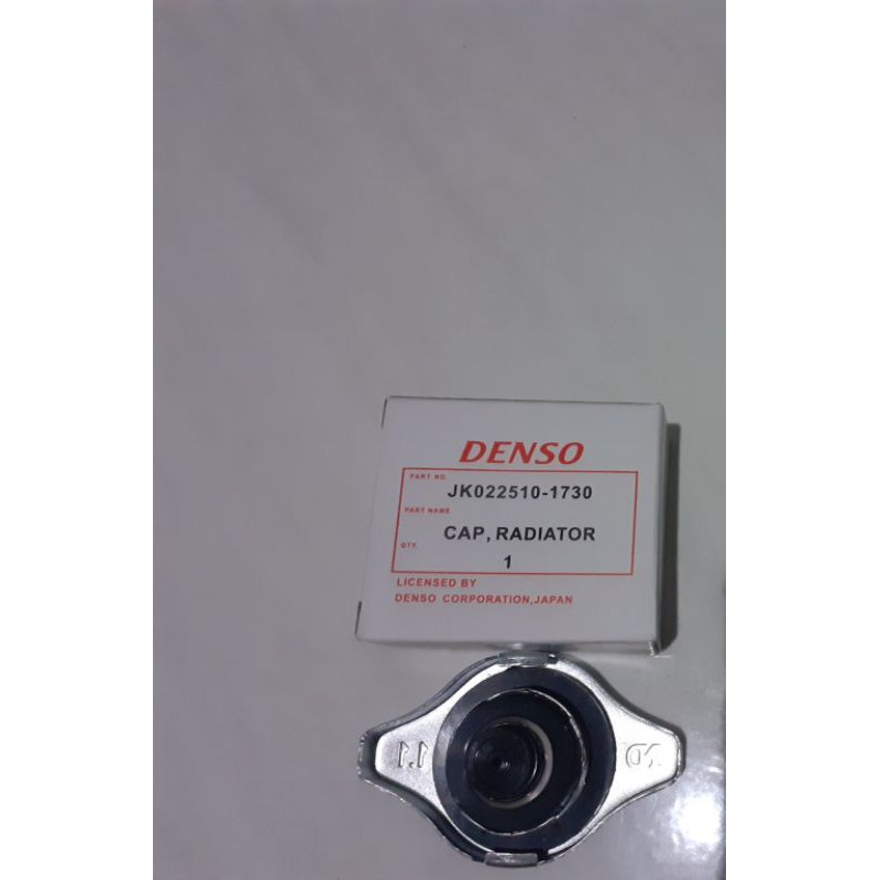 Tutup radiator/Radiator Cap Denso Universal Ukuran 1.1 Besar