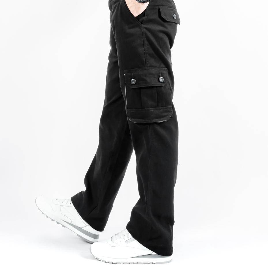 (VIRAL) Gizmo Celana Cargo Panjang Prime Black