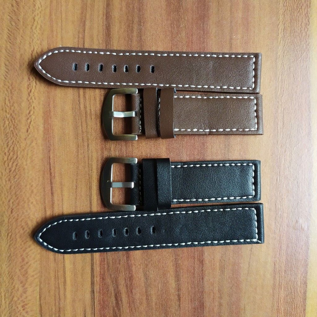 Strap Tali Jam Tangan Kulit 22mm 24mm C301.