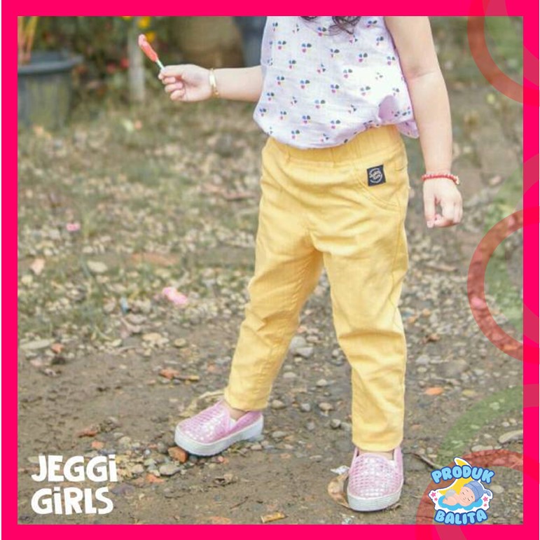 Celana Anak Perempuan Jegging Jeggi Girls Semi Jeans