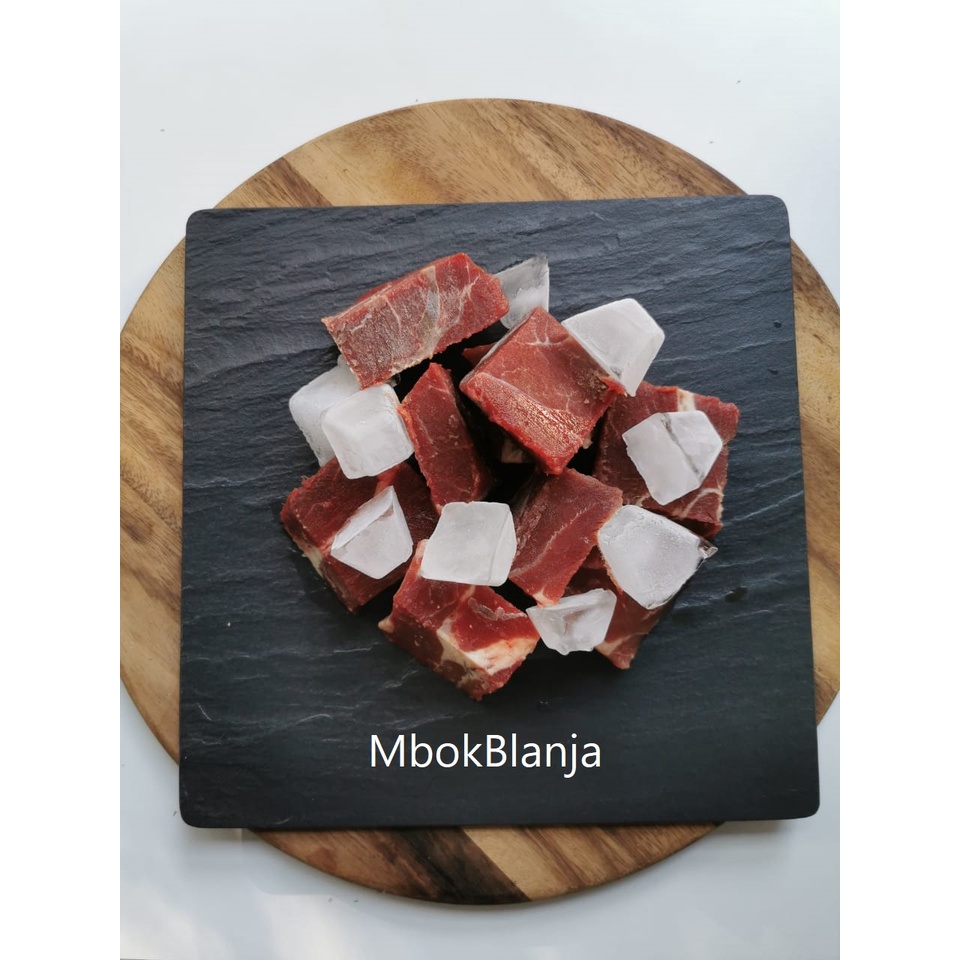 

DAGING SAPI AUSTRALIA RENDANG SOP RAWON EMPAL 500 Gr KUALITAS PREMIUM - 500 gram