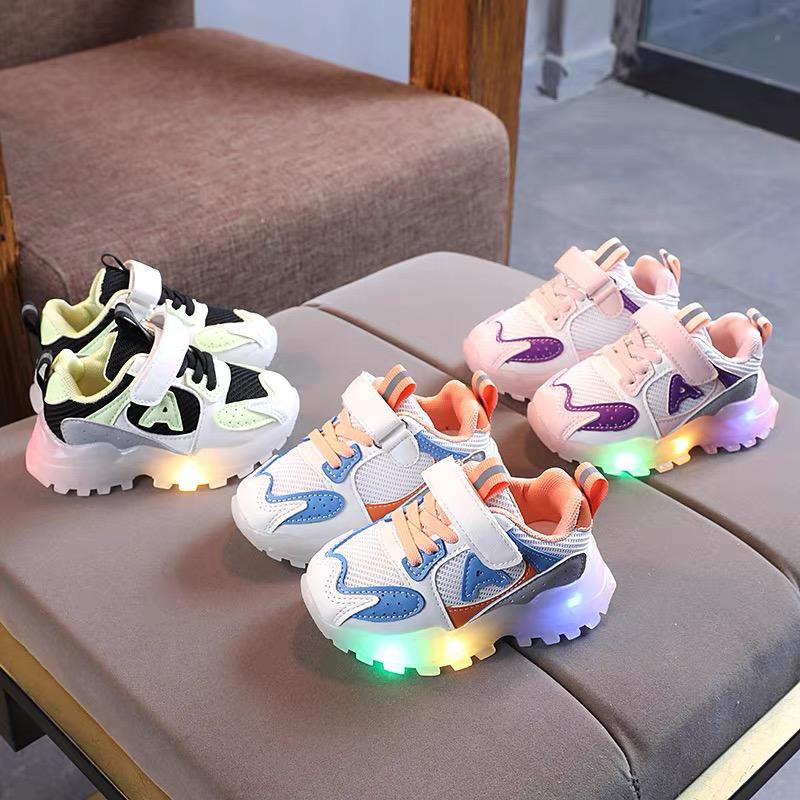 MetaCollections Sepatu Sneaker 4-6 th Casual Bahan Rajut Breathable / Sepatu Anak Casual Import Usia 1-5 Tahun MTK03