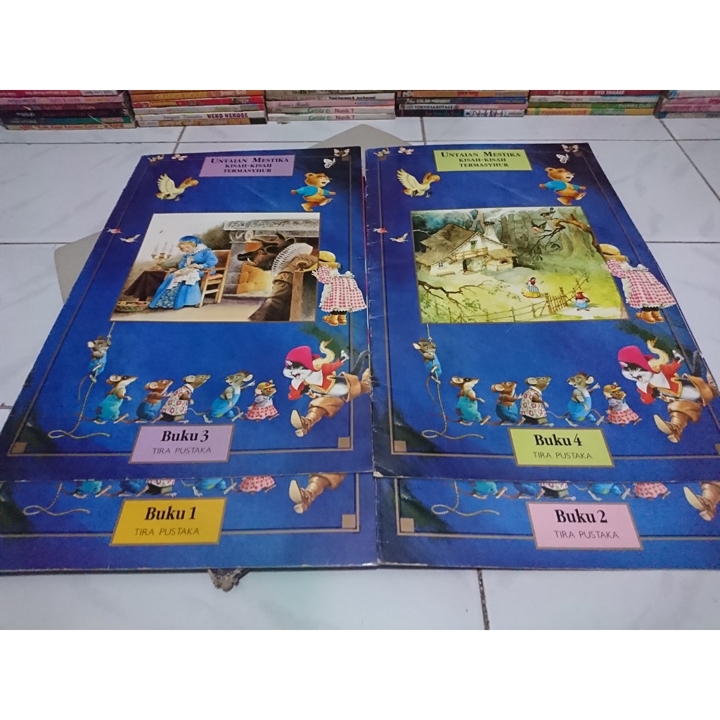 Buku Dongeng Untaian Mestika Kisah Kisah termasyur - tony wolf