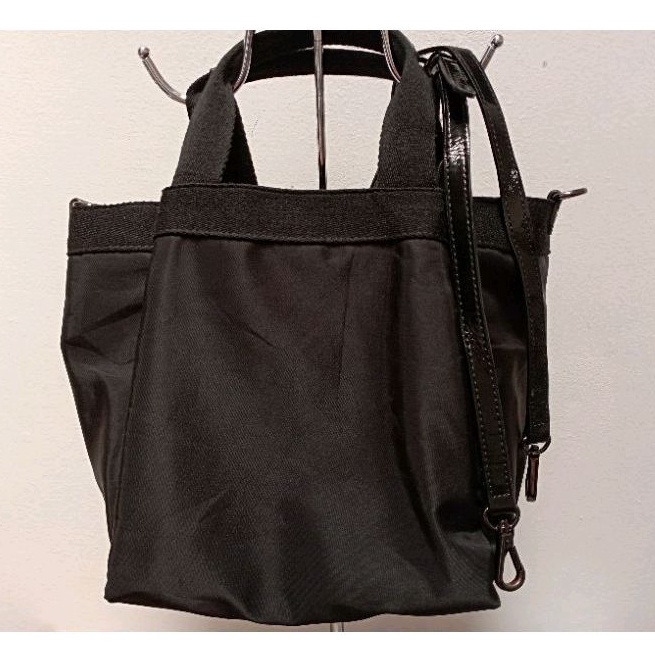 Sale PL Tas Nylon tebal mix leather brand Morgan