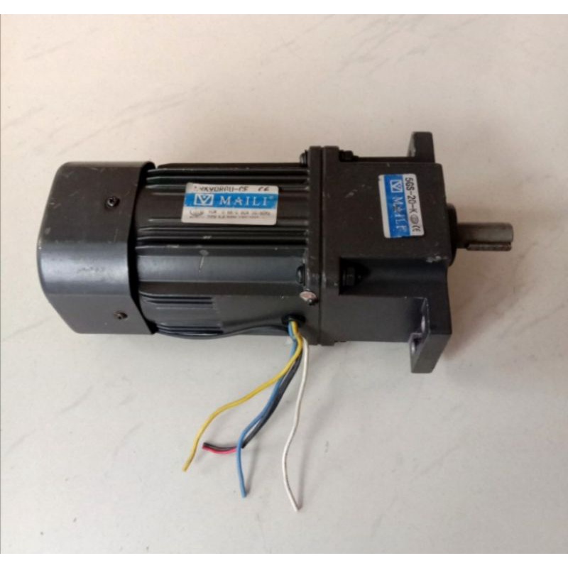 Ac Motor Gearbox 220V 90W Ratio 1 : 20 High Torque