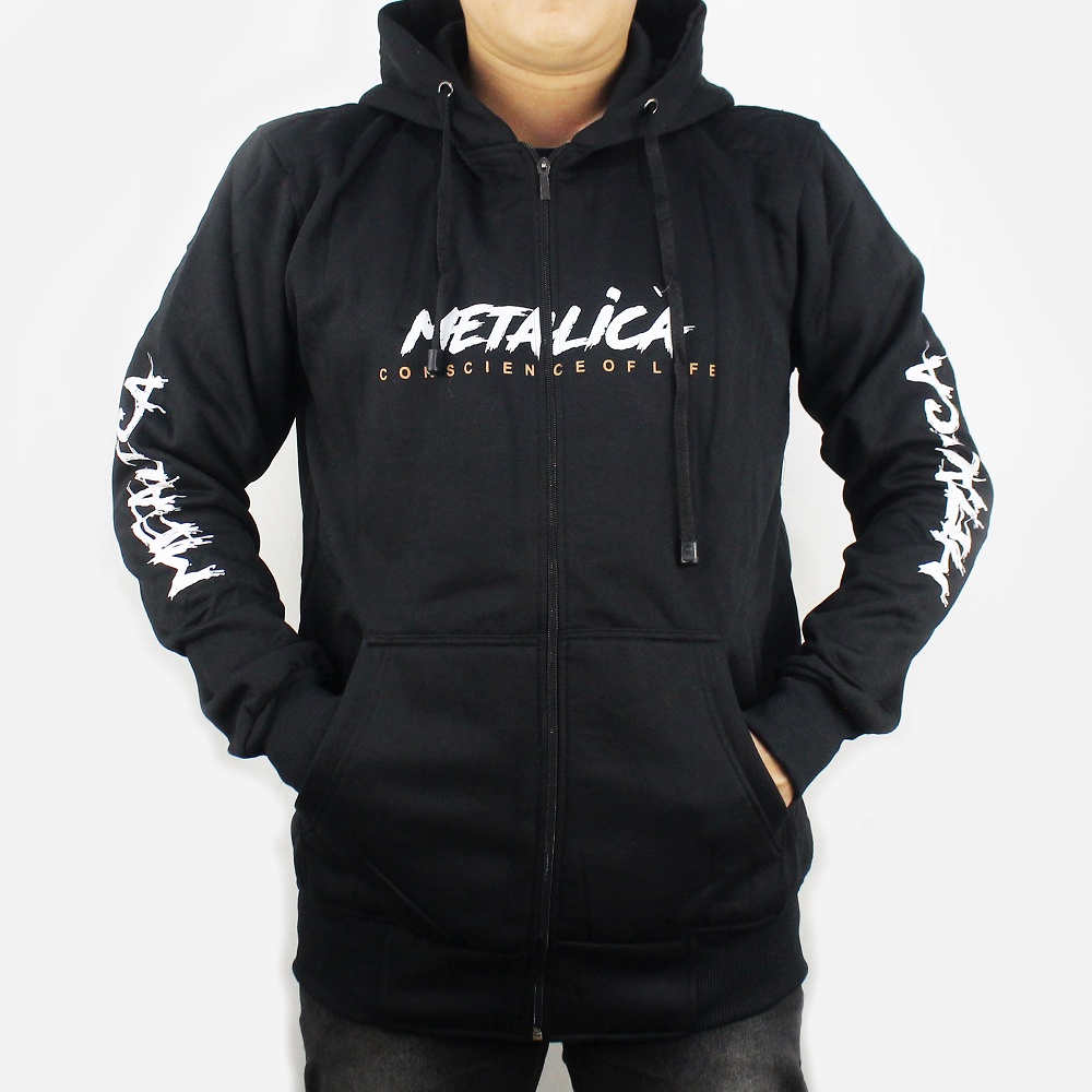 JAKET METALLICA SIZE M L XL XXL 01 - JAKET MUSIK METALLICA - JAKET HOODIE MUSIK METALLICA - JAKET UNDERGROUND METALLICA