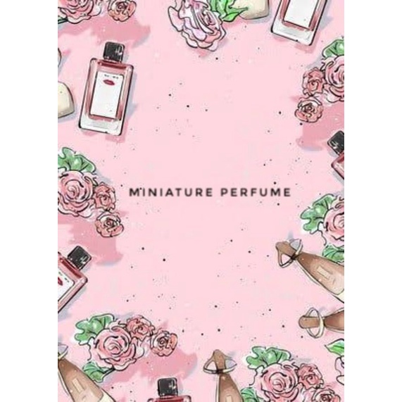 Miniature perfume (swipe right)