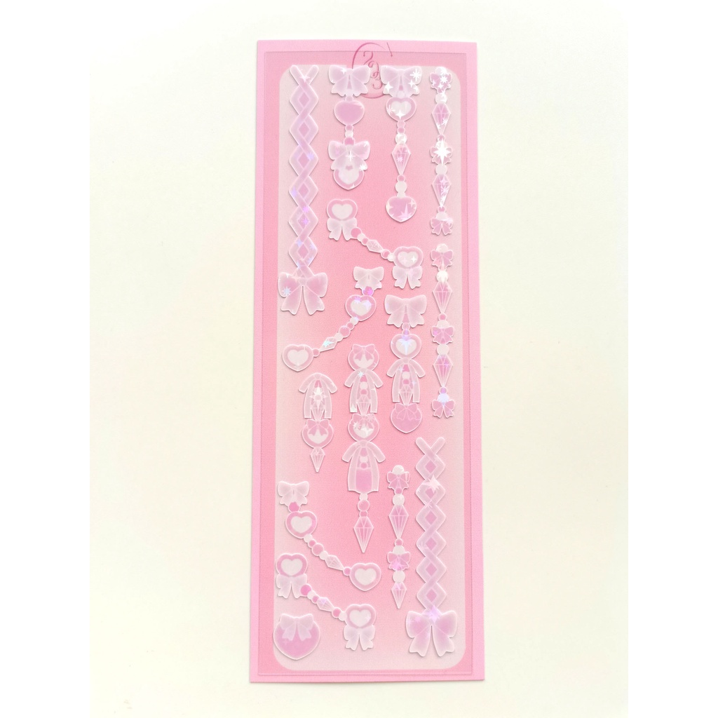 Stiker Pita Lace Sequin Anti Air