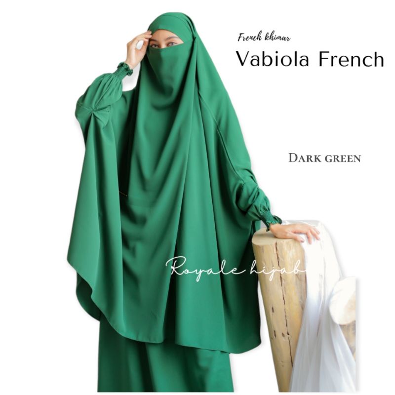 VABIOLA KHIMAR HANYA FRENCH KHIMAR TANPA ROK