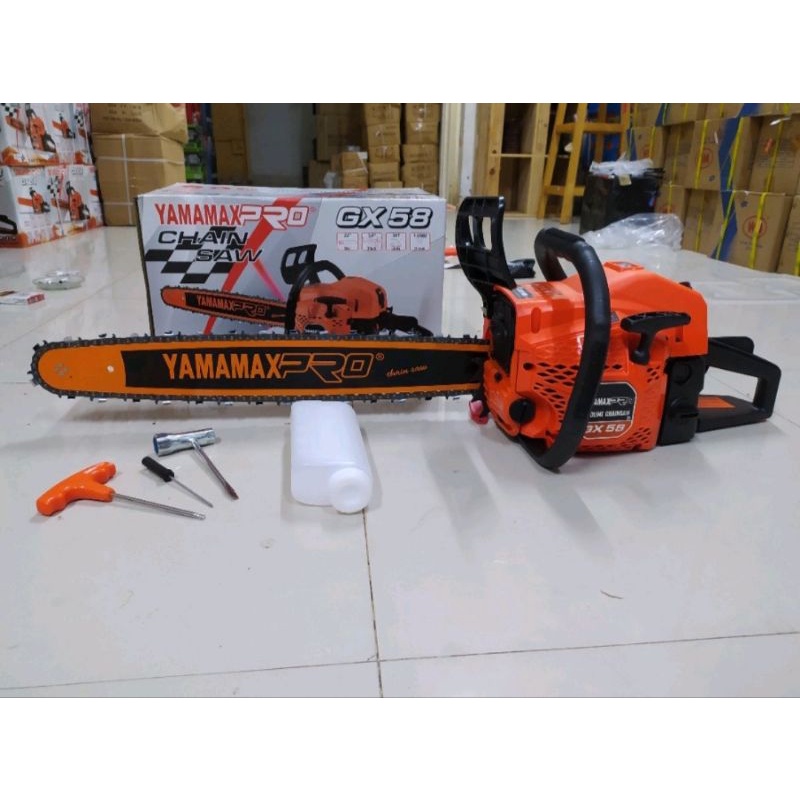 Yamamax Mesin Gergaji Kayu Pohon Chainsaw Senso 22 Inch