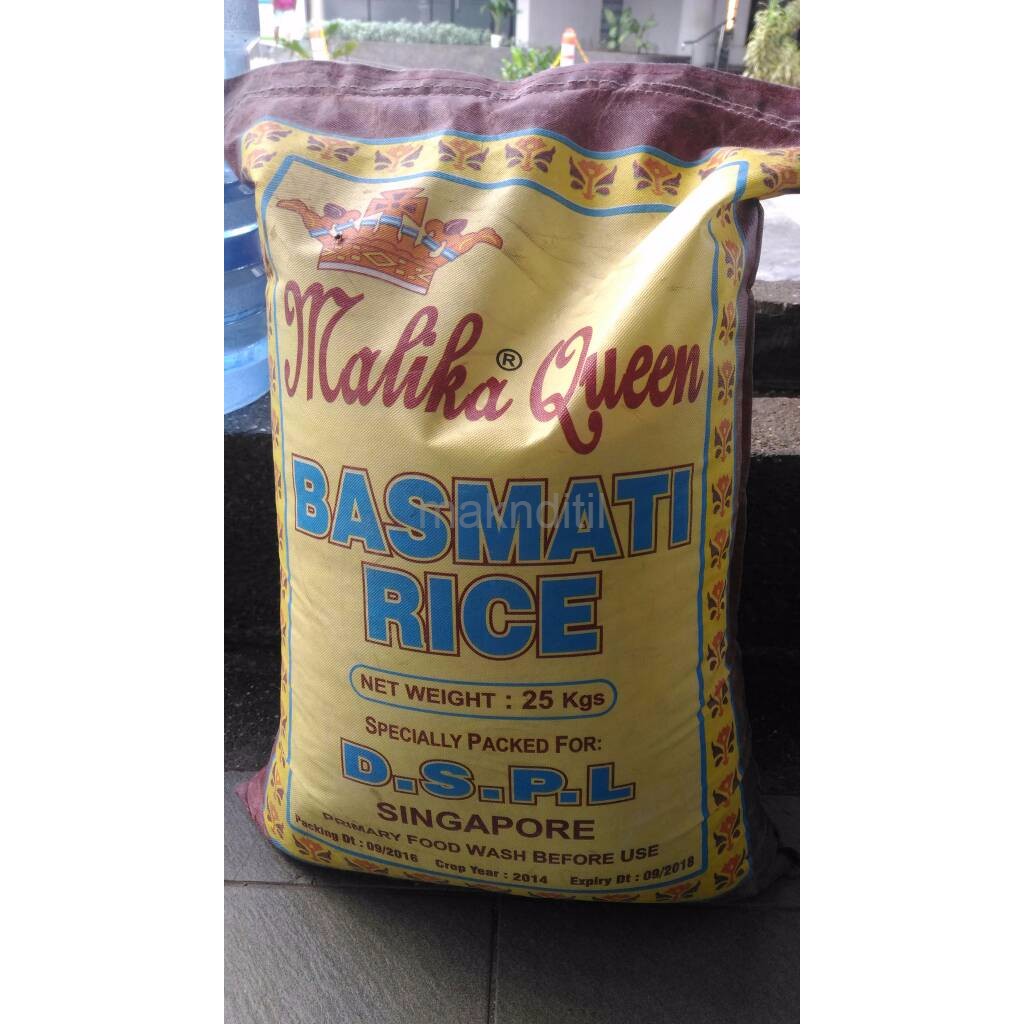 

PROMO - Beras Malika Queen Basmati Premium Quality (Arab/India)1kg